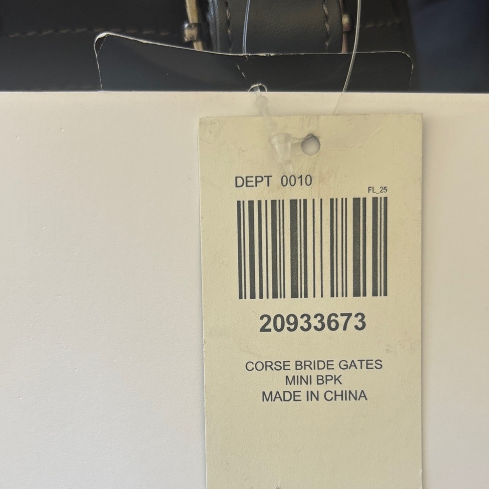 Corps Bride Gates Mini Backpack NWT - image 5